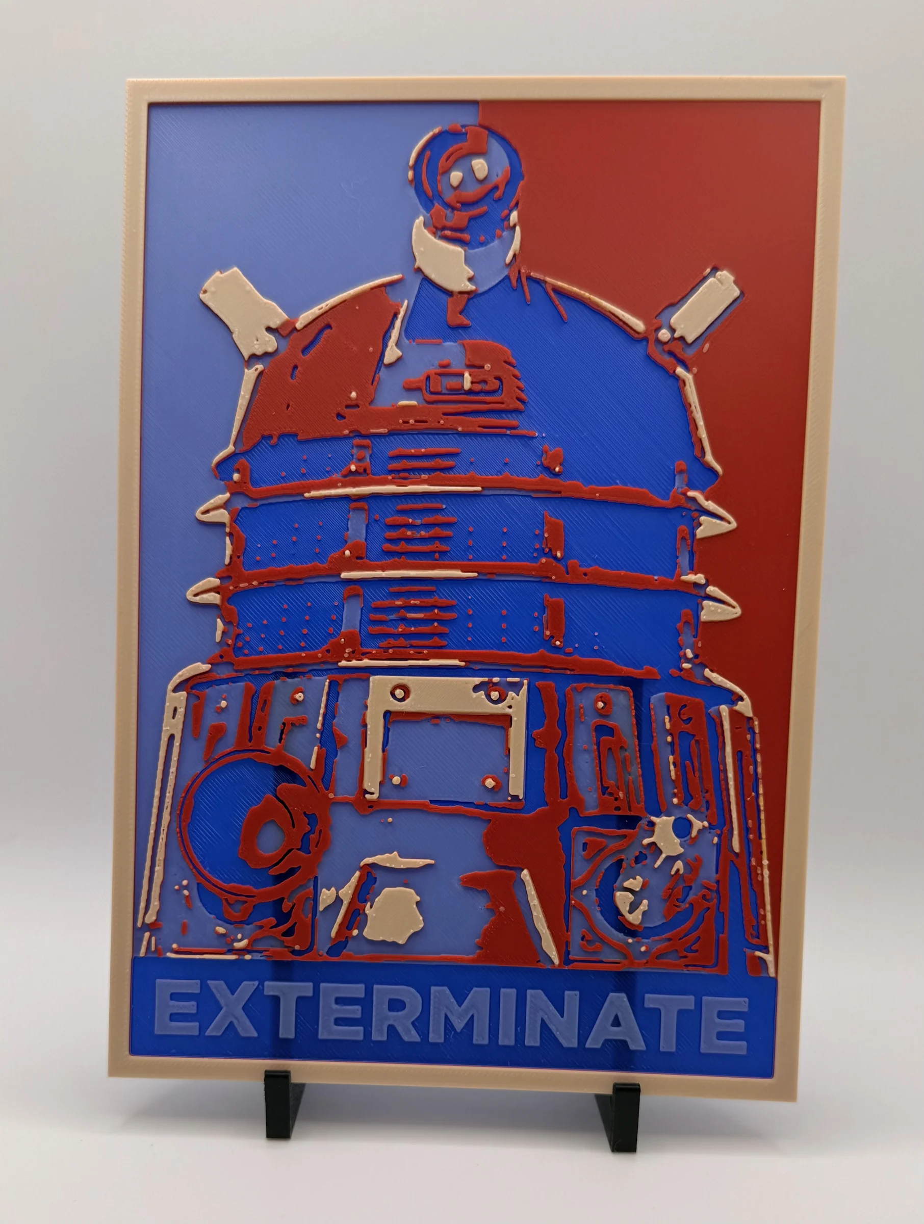 HueForge filament print