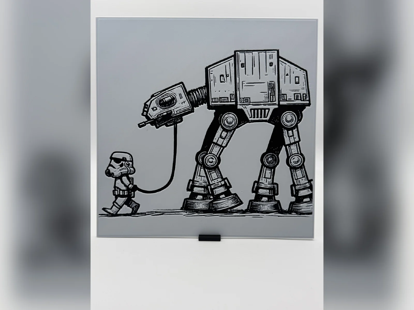 HueForge filament print
